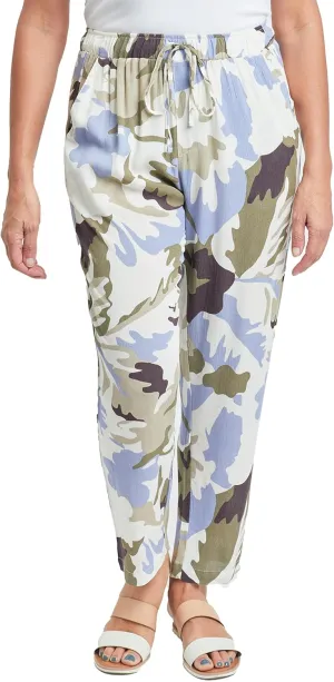 Royalty For Me Womens Women's Straight Tapered High Rise Drawstring Waistband Pants Lifestyle Collection