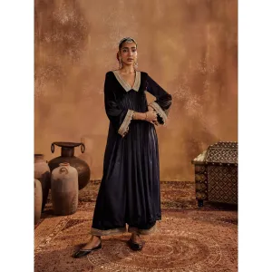 Roze Alina Anarkali with Pant & Dupatta (Set of 3)