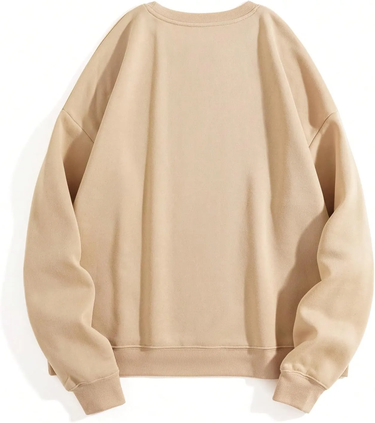 SOLY HUX Sweatshirt for Women Letter Graphic Print Long Sleeve Crewneck Pullover Tops