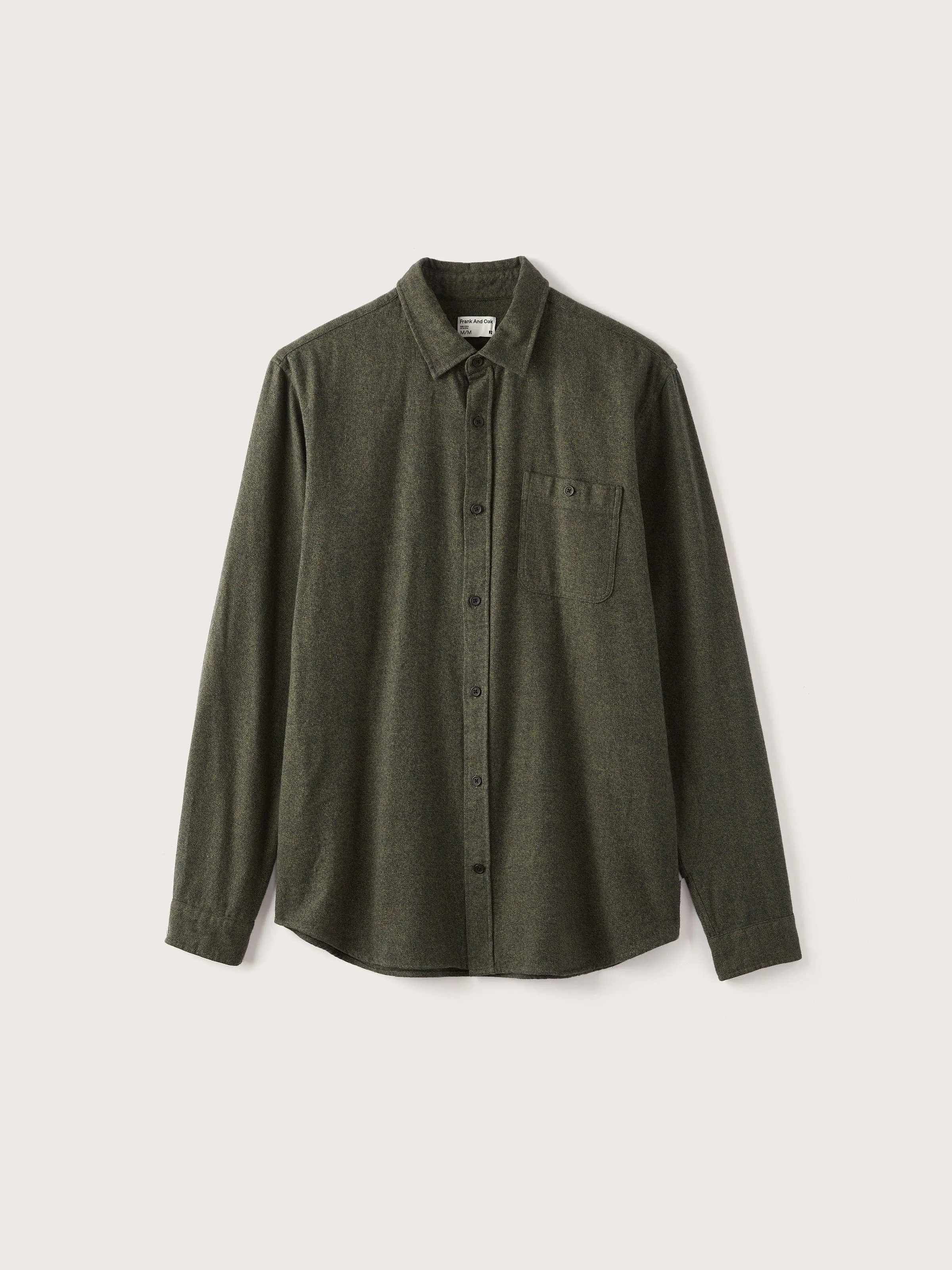 The Flannel Shirt in Green