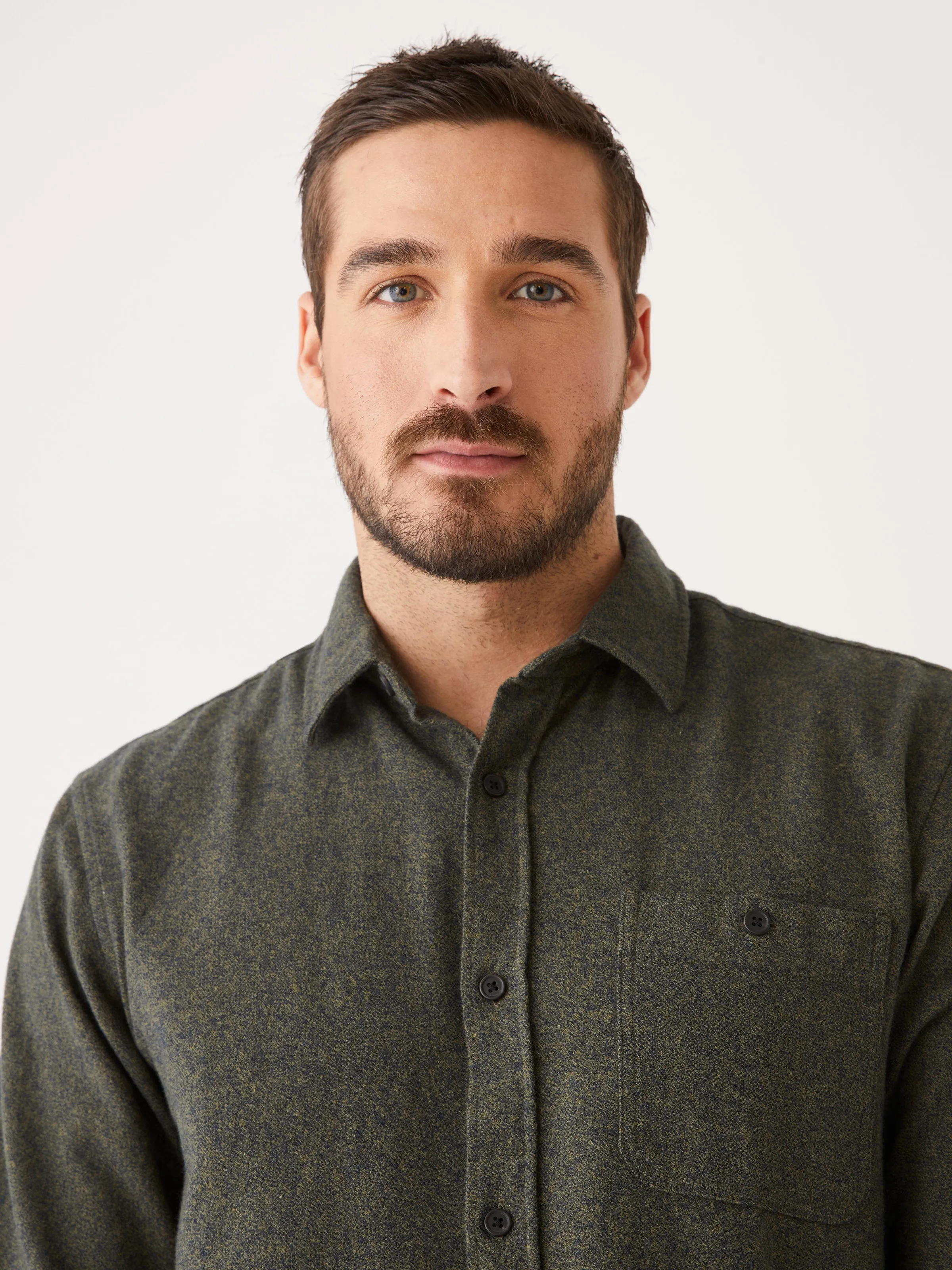 The Flannel Shirt in Green