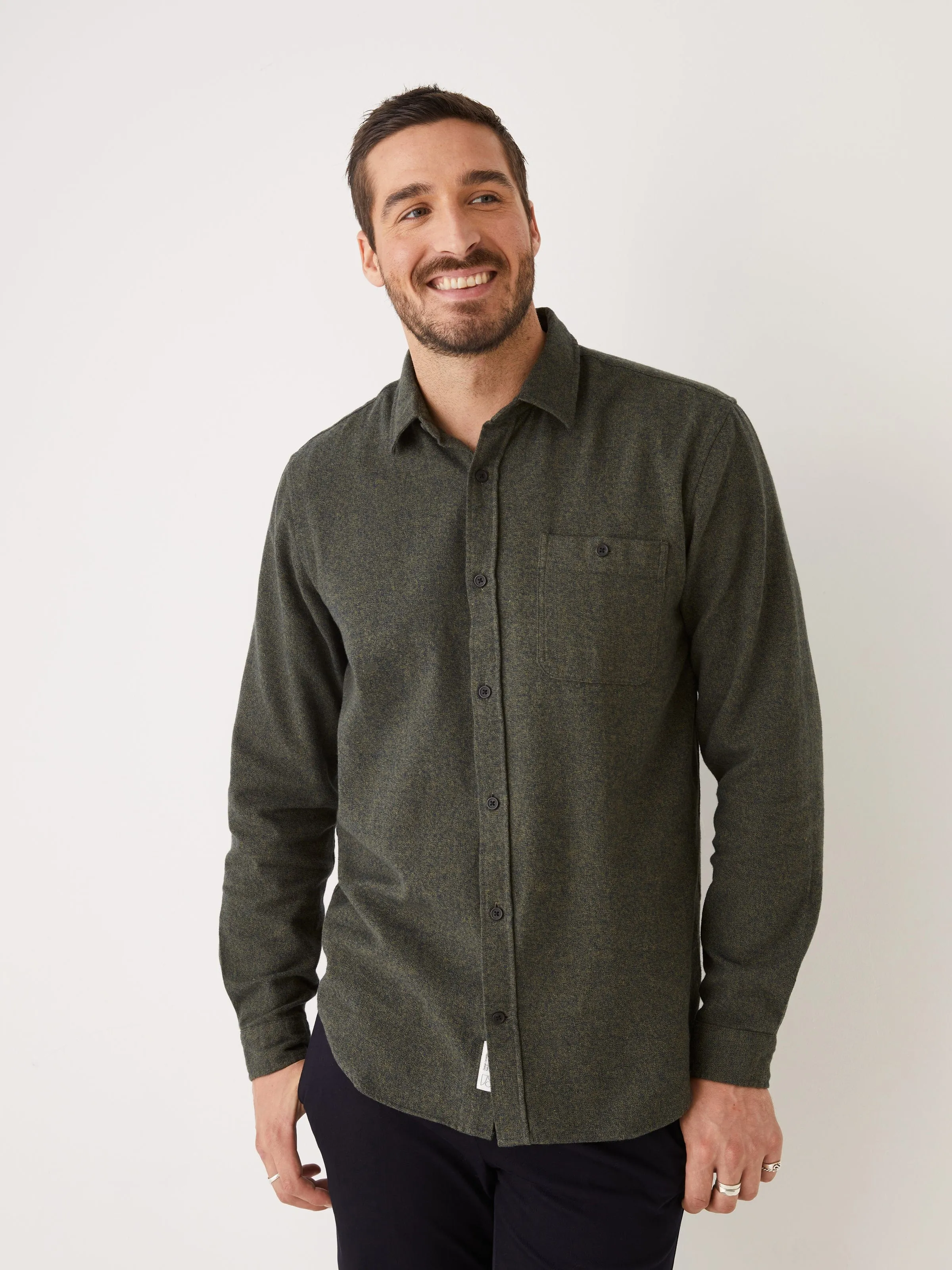 The Flannel Shirt in Green