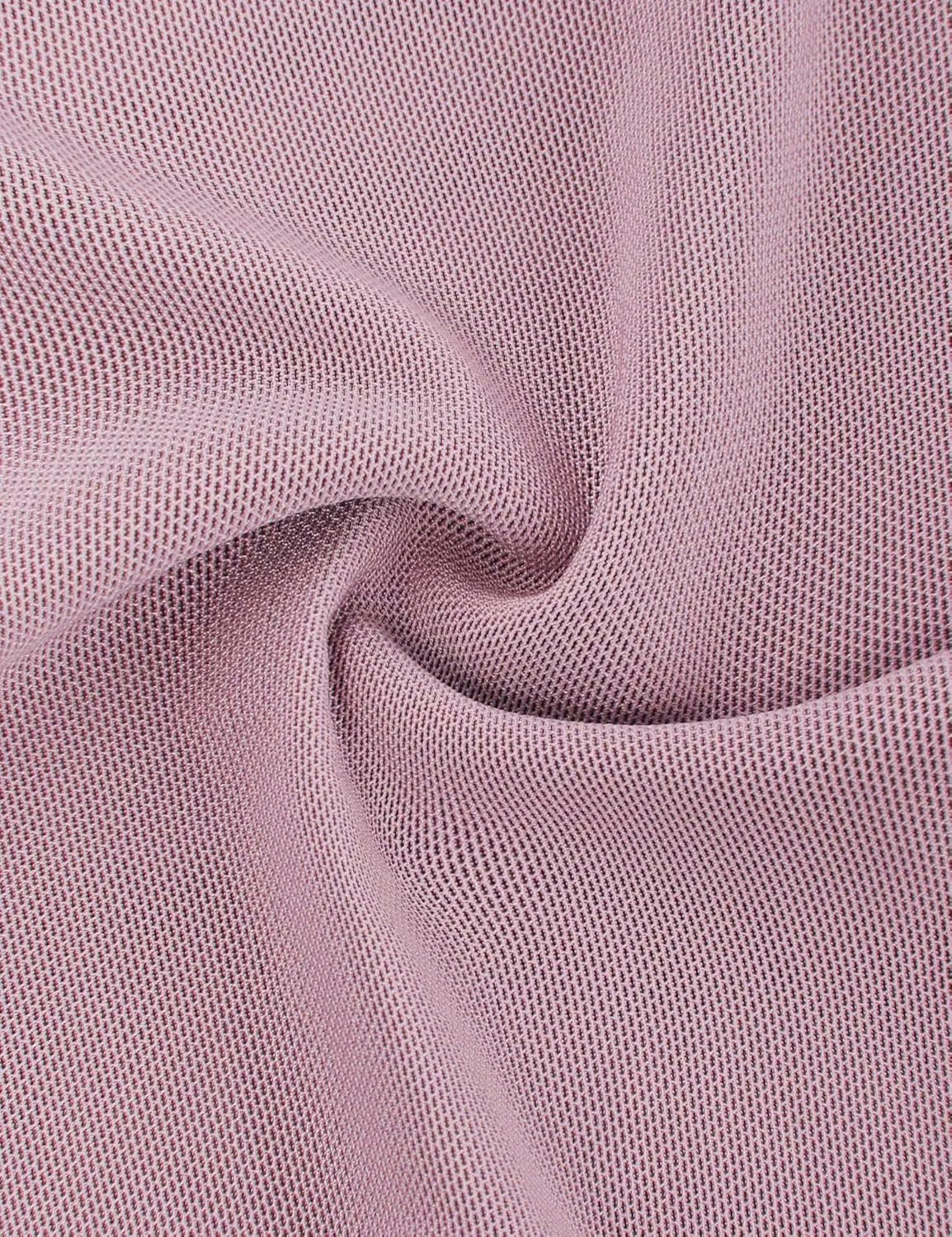 Timeson Women's Long Sleeve Scoop Neck Pleated Front Fitted Blouse Tops