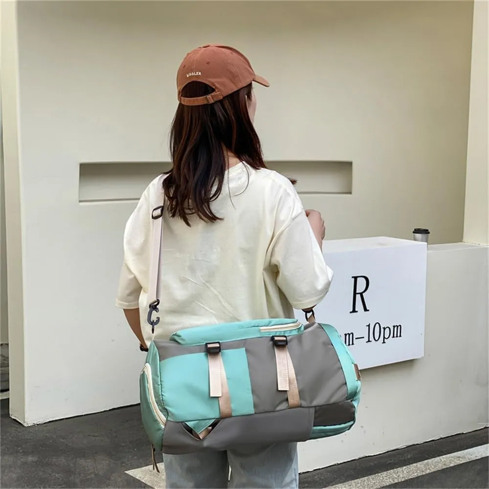 Travel Garment Bags Female Handheld Travel Bag Fitness Yoga Bag Duffle Bag(Colour 3)