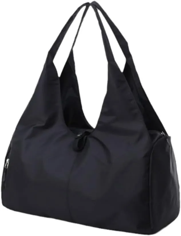 Travel Garment Bags Sports Swimming Gym Bag Yoga Outdoor Travel Bag Duffle Bag(Black)