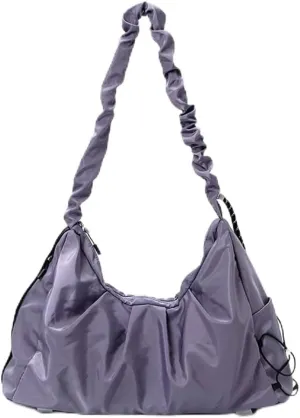Travel Garment Bags Women Wet Dry Yoga Bag Dance Bag Duffle Bag(Purple)