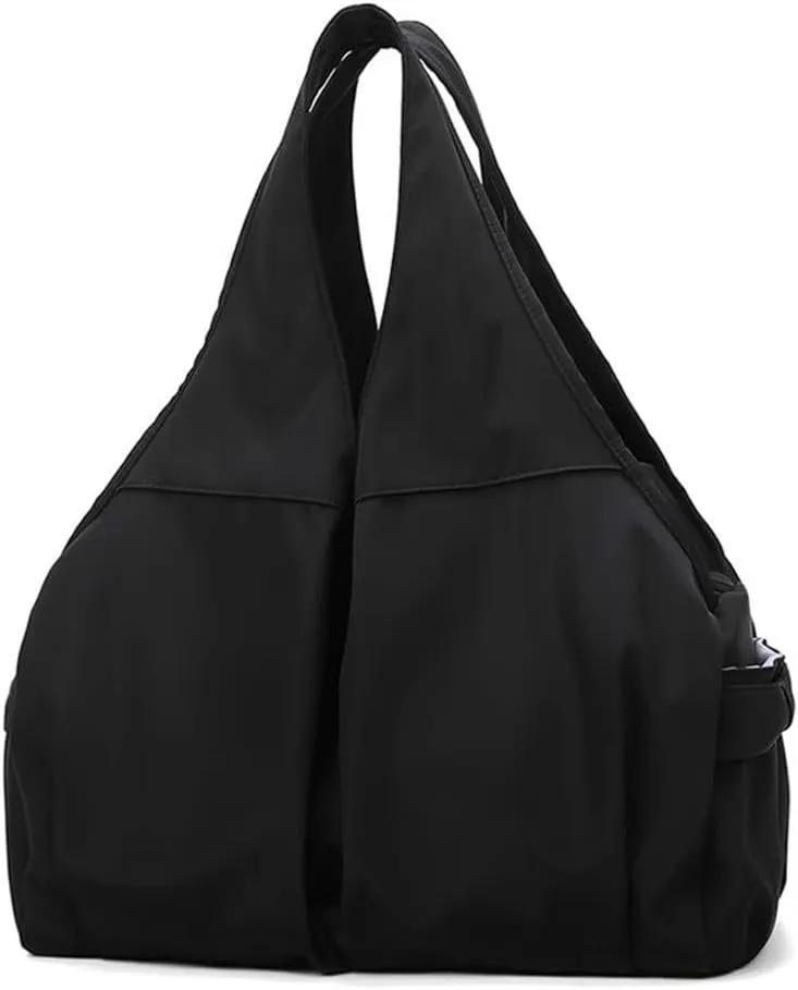 Travel Garment Bags Women Yoga Bag Wet and Dry Travel Gym Bag Travel Bag Duffle Bag(Black)