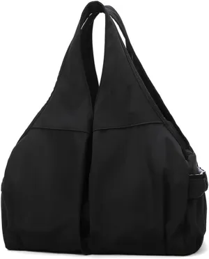 Travel Garment Bags Women Yoga Bag Wet and Dry Travel Gym Bag Travel Bag Duffle Bag(Black)