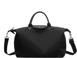 Travel Garment Bags Women Yoga Sports Gym Bag Handheld Travel Organiser Bag Duffle Bag(Black)