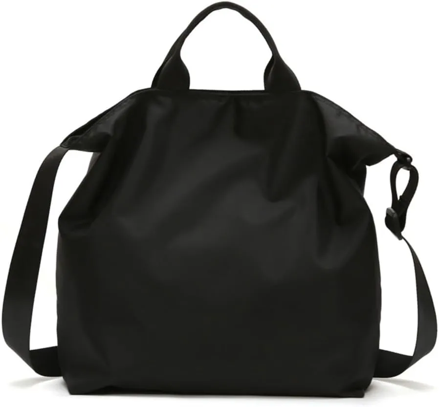 Travel Garment Bags Yoga Bag Travelling Leisure Simple Handbag Duffle Bag(Black)