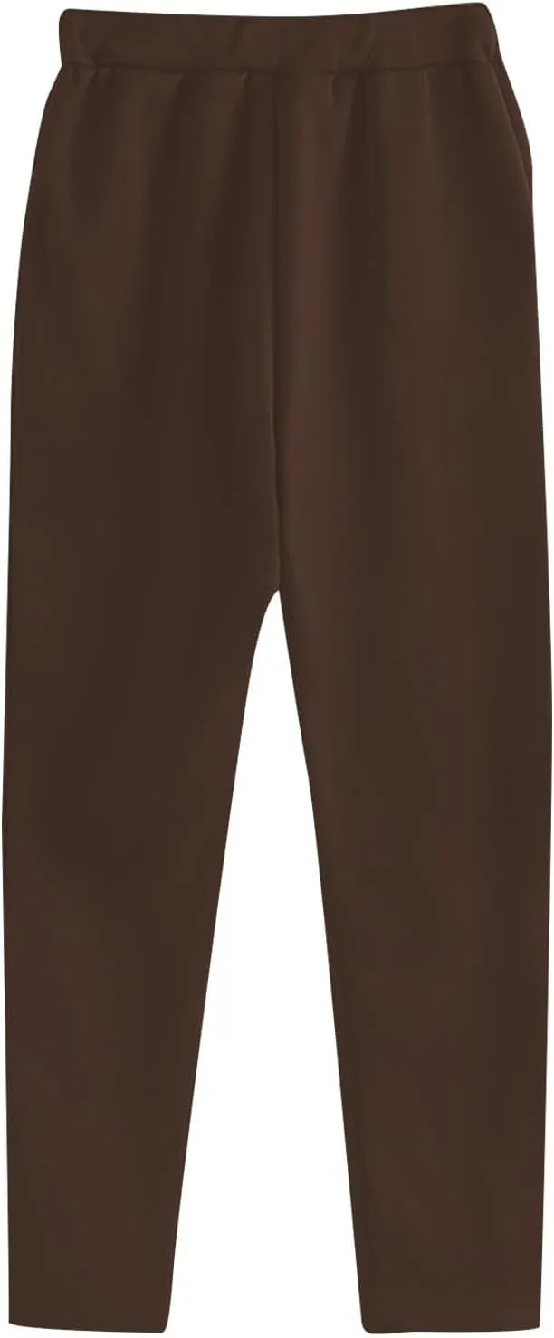 Wide Leg Pants for Women Low Rise, Cargo Pants for Women Linen Trousers Plus Size Business Casual Straight Summer