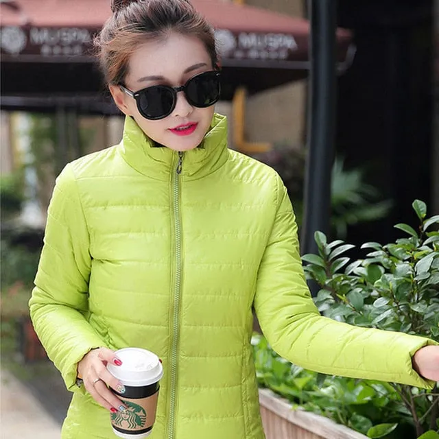 Winter/Spring Coat women winter basic jacket