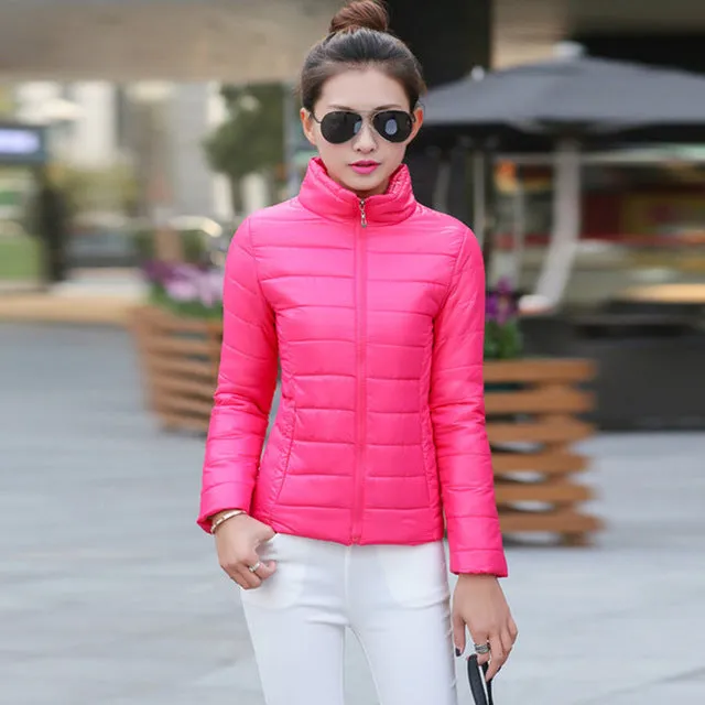 Winter/Spring Coat women winter basic jacket