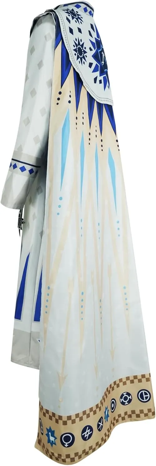 Wish King Magnifico Costume Men Asha Magnifico Cosplay Cloak Robe Belt Halloween Dress Up Outfits