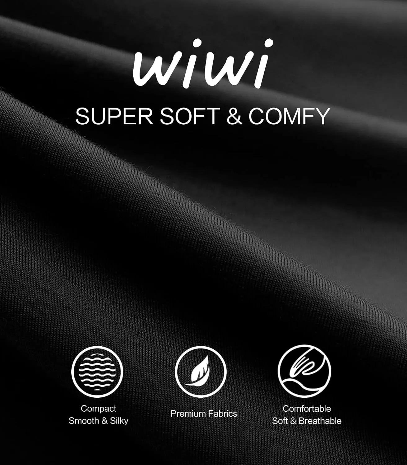 WiWi Pajama Pants for Women Soft Wide Leg Palazzo Lounge Sweatpants Loose Yoga Bottoms-Viscose from Bamboo S-XXL