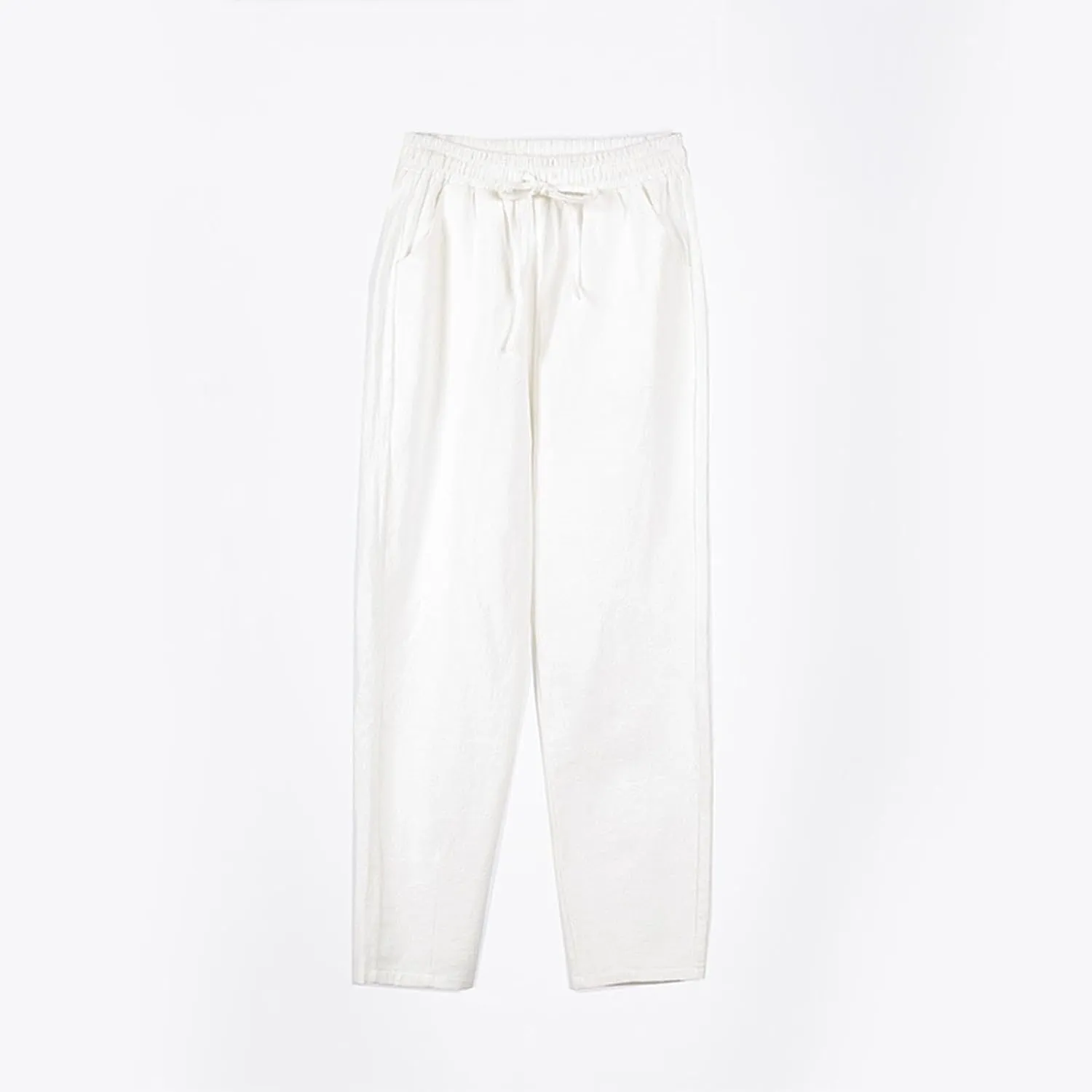 Womens Capri Pants Work, Plus Size Cargo Pants for Women Plus Size Linen Trousers Low Rise Straight Leg Summer