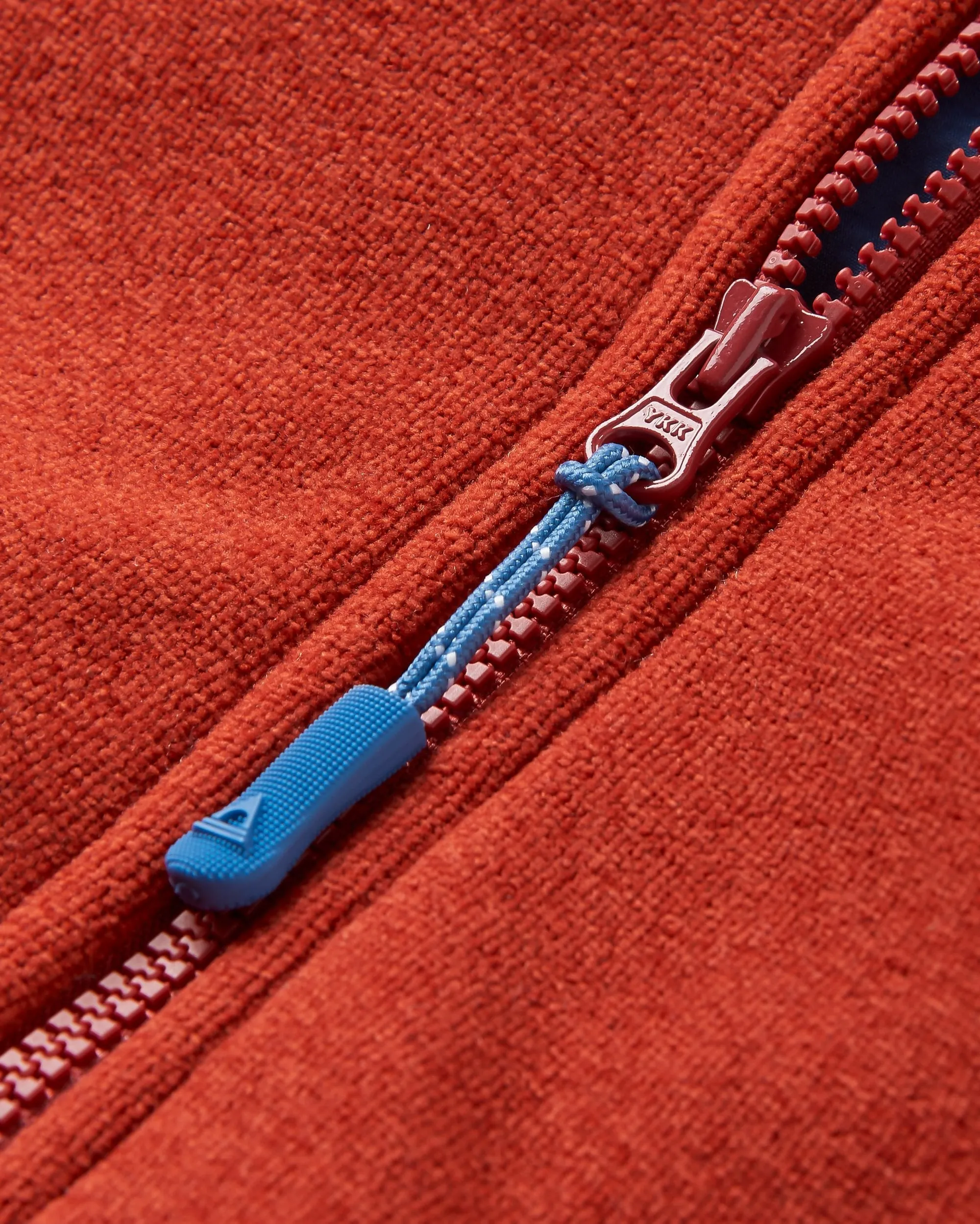 Women's Crest Polartec® Fleece Hoodie - Red Ochre