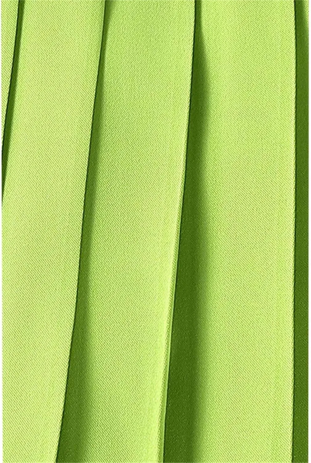 Women's High Waist Pleated Mini Skirt  Zipper A-Line Skirt for Summer Dance Sports Running