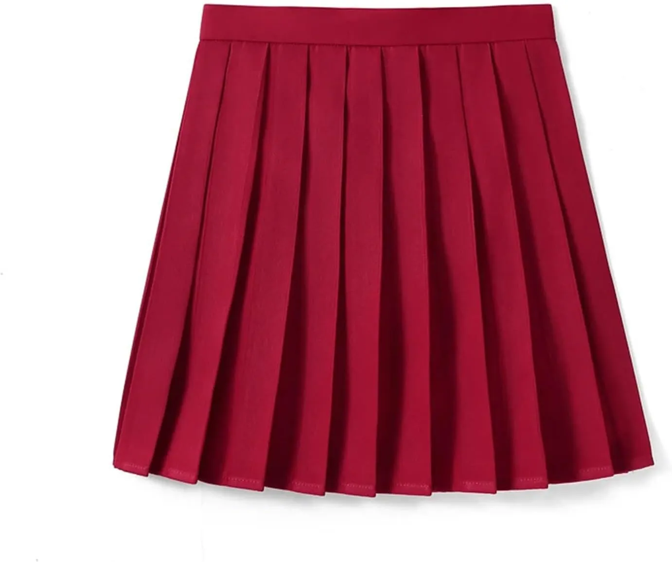 Women's High Waist Pleated Mini Skirt  Zipper A-Line Skirt for Summer Dance Sports Running