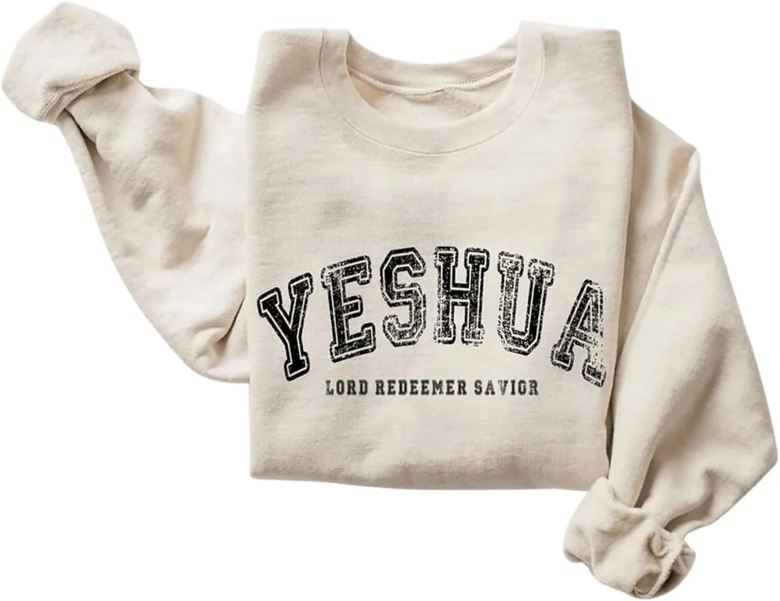 Women's Letter Print Graphic Sweatshirt Crewneck Long Sleeve Drop Shoulder Fall Tops