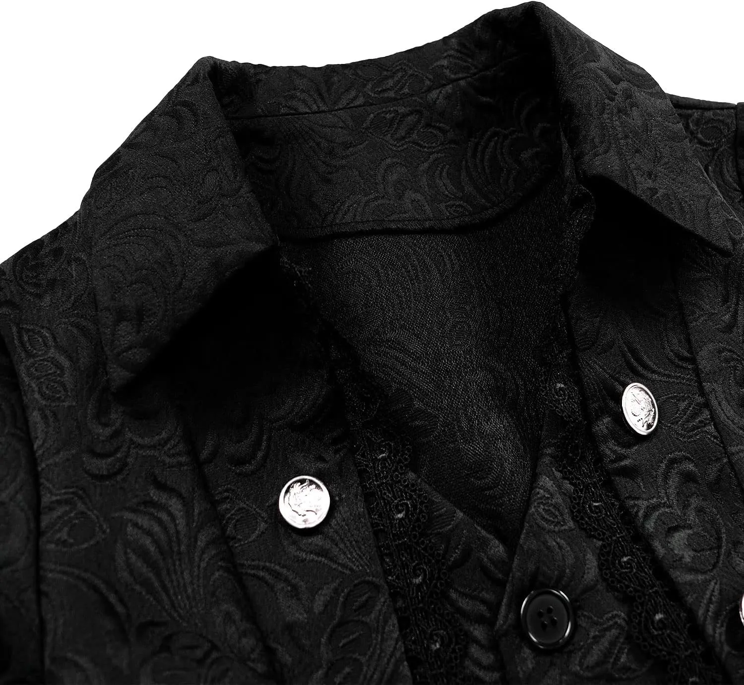 Women's Renaissance Gothic coat medieval pirate steampunk vest jacket