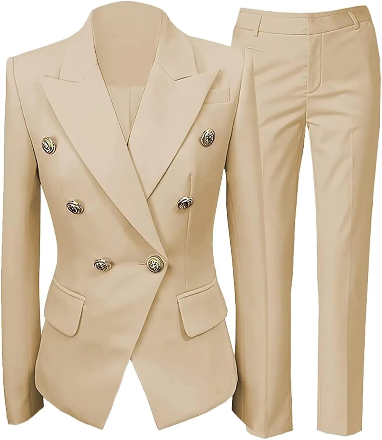 YUVUXE 2 Piece Suit Women Pantsuits Wedding Tuxedos Party Wear Suits Formal Business Suits