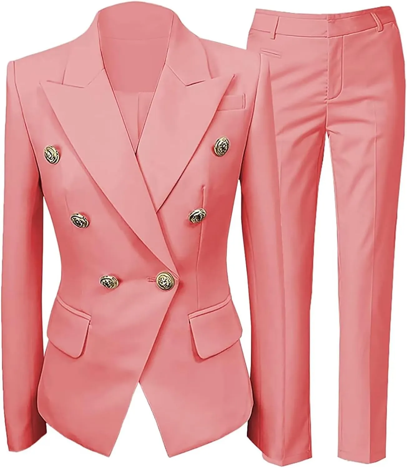 YUVUXE 2 Piece Suit Women Pantsuits Wedding Tuxedos Party Wear Suits Formal Business Suits